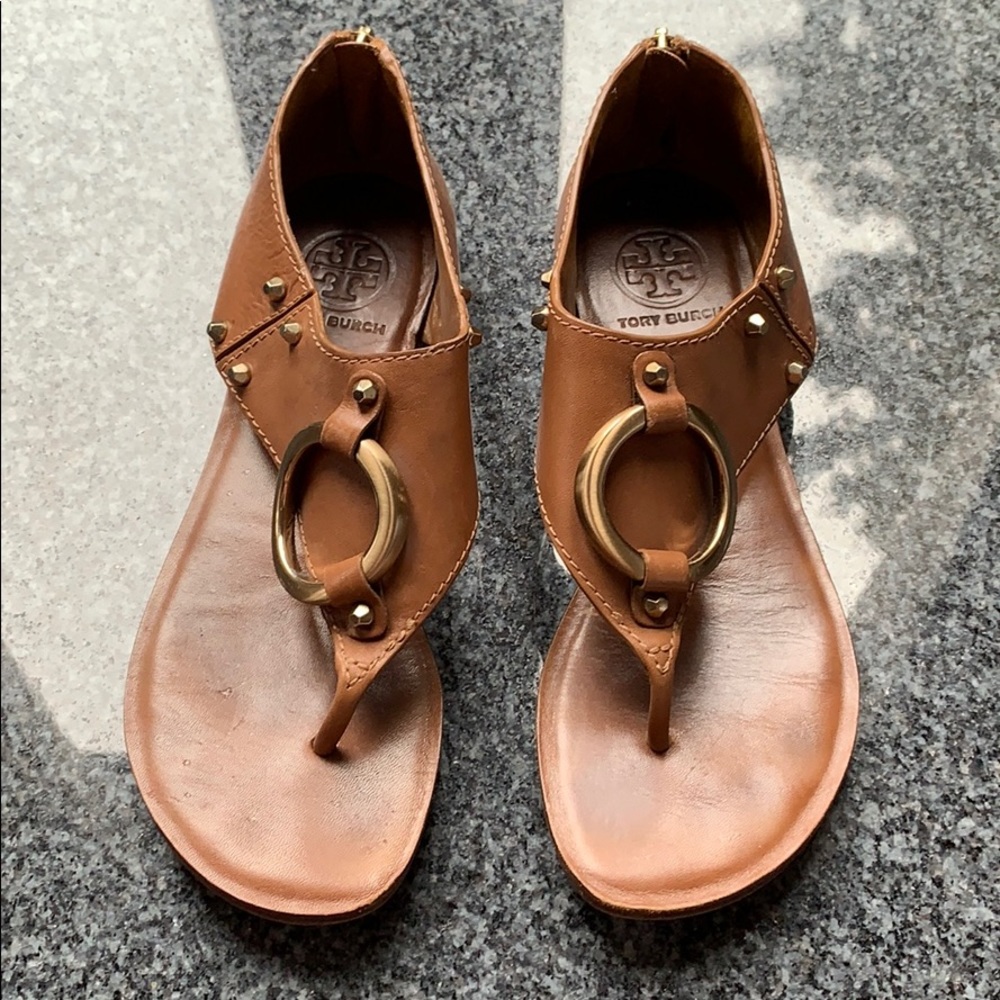 Tory Burch Leather Sandals